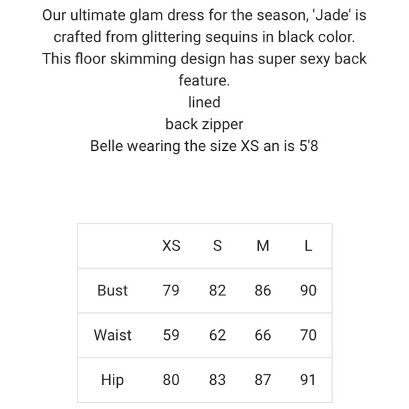 ABYSSBYABBY black sequins dress - Picture 4 of 5